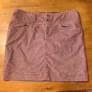 Athleta corduroy mini skirt